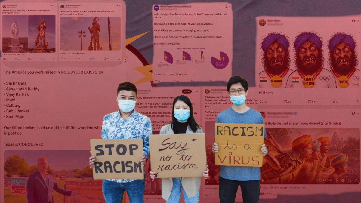 Anti-South Asian Hate in US Rose Sharply Online, Report Finds