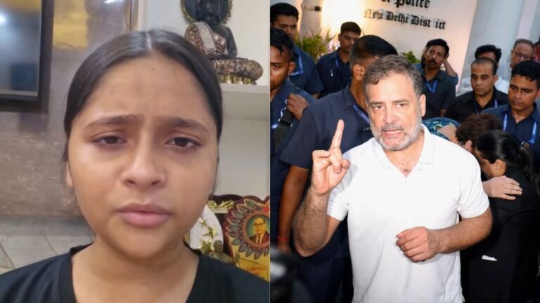 ‘Nishu, I Am With You’: Rahul Gandhi Supports Young Woman Alleging Police Inaction Over Attack on Father
