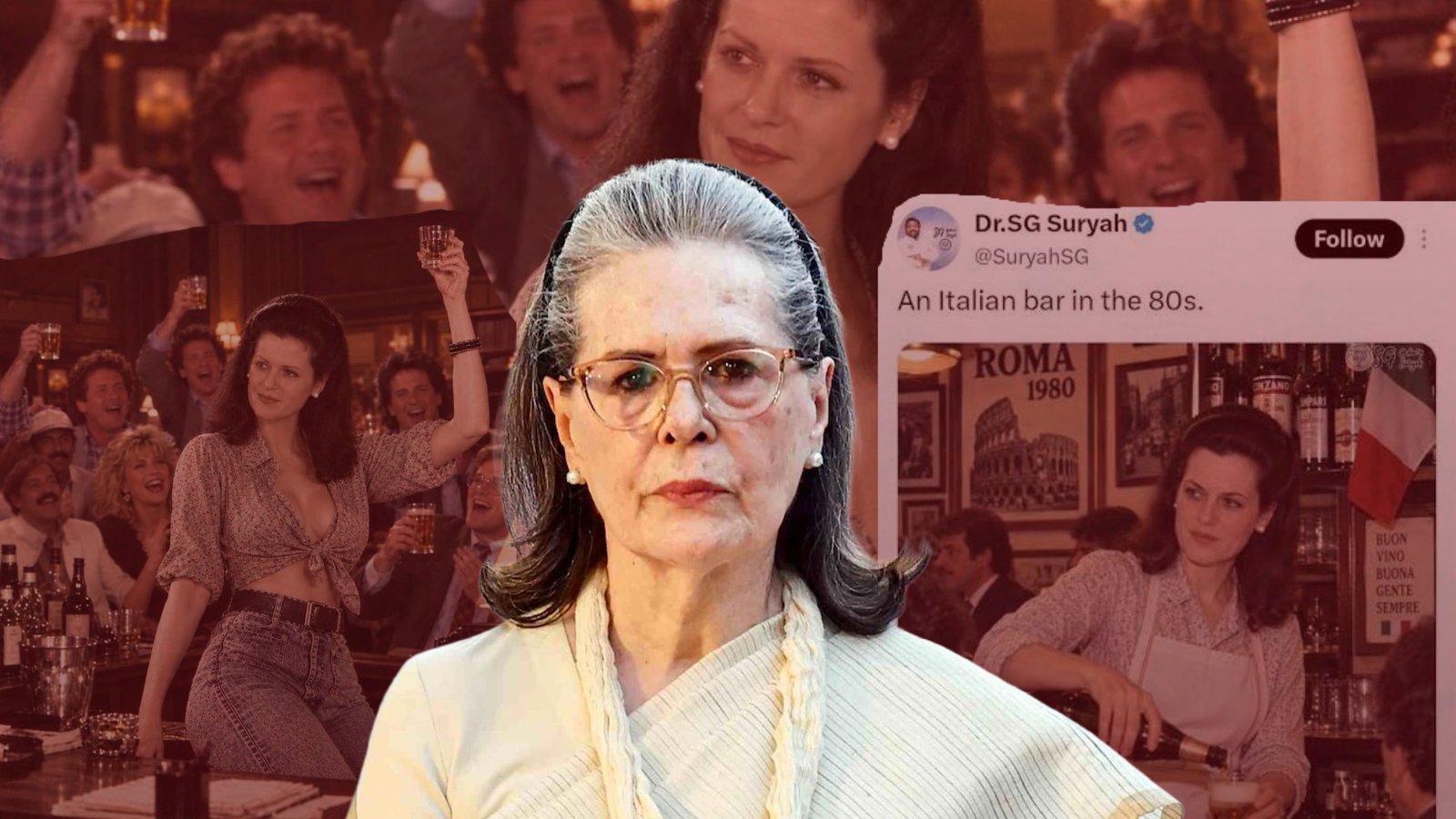 ChatGPT ‘80s Trend Turns Ugly as BJP Handles Share Obscene AI Image of Sonia Gandhi
