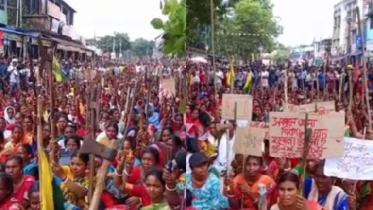 West Bengal: Hundreds Protest Alleged Rape of 14-Year-Old Tribal Girl, Block Highway for 7 Hours