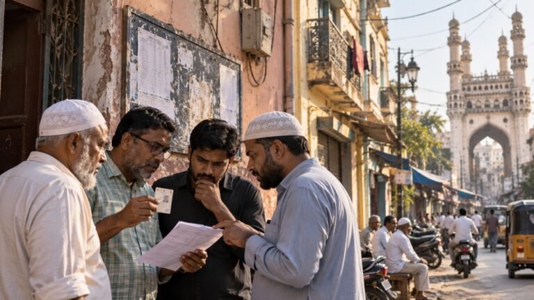 ‘Known Him Since Childhood’: Hyderabad Muslims Allege BJP Booth Agent Sought Their Removal From Electoral Rolls