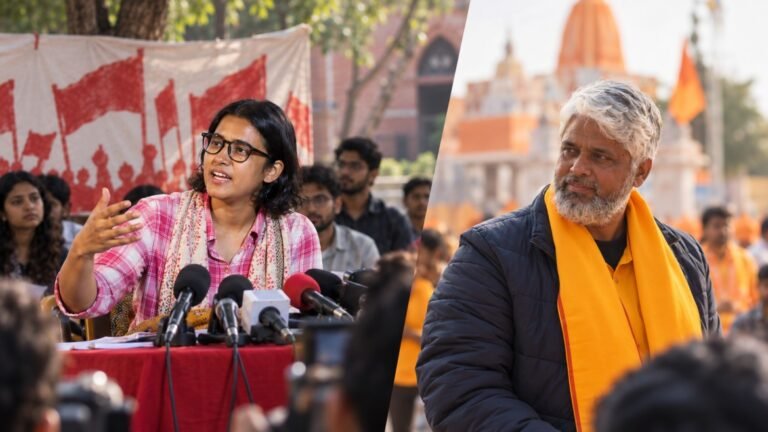 ‘She Is a “Maada”, Only Meant to Attract Men’: RSS-Linked Muslim Rashtriya Manch Member Mohammed Faiz Khan Targets AISA President Neha Bora
