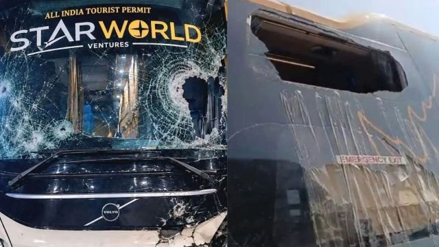 Kashmir-Bound Bus Attacked With Stones in Punjab a Day After Haryana Incident