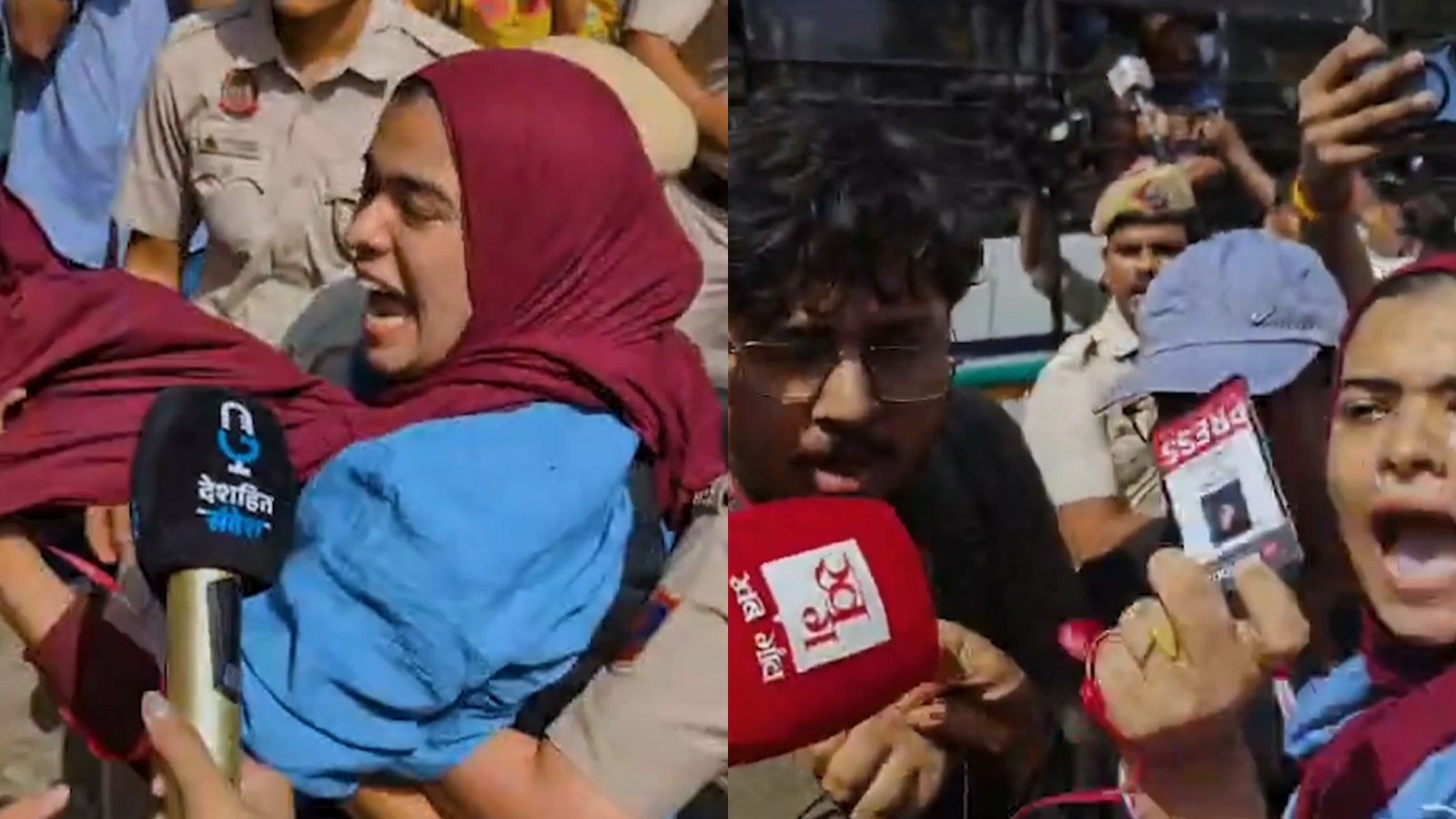 Maktoob Says Delhi Police Attempted to Detain Journalist Fida Fathima During Jantar Mantar Protest