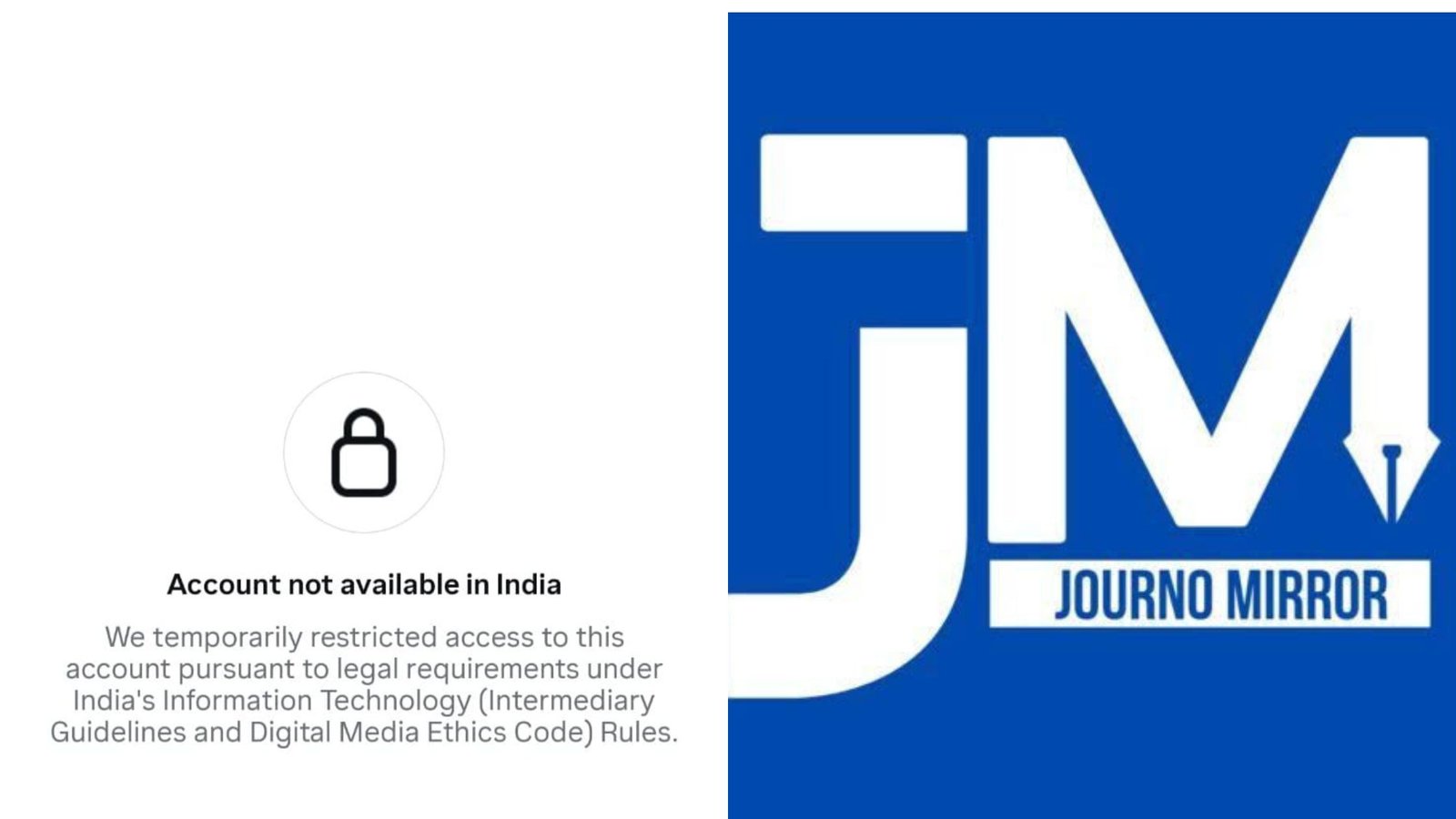 Journo Mirror’s Instagram Account Blocked in India Amid Coverage of Anti-CEC Protests