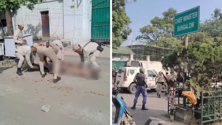 Manipur Violence Leaves Four Dead, Protesters Place Victims’ Bodies Outside CM’s Residence