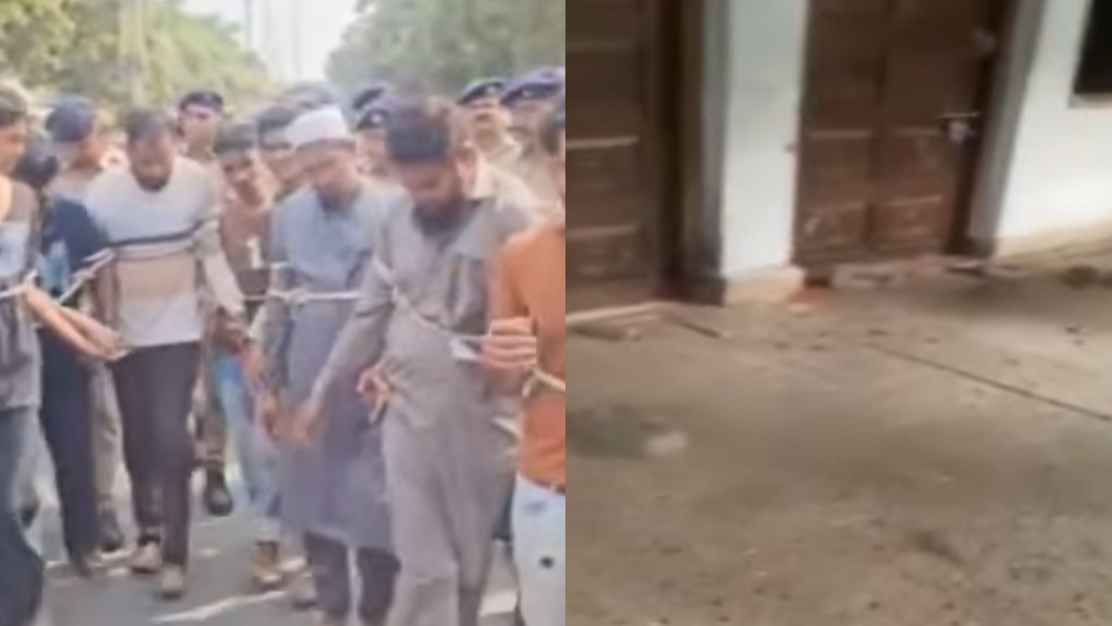 Gujarat: Police Parade Nine Muslim Youths With Ropes After Songadh Stone-Pelting Incident