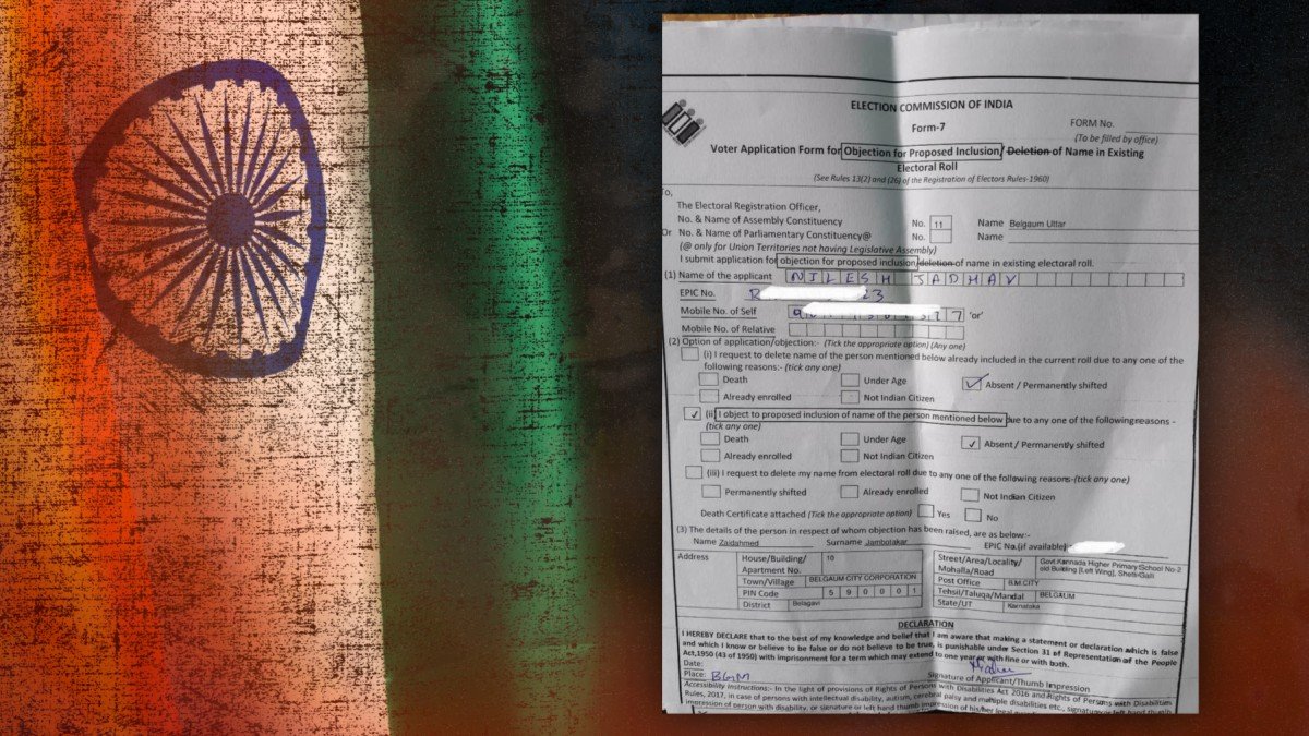 Filled Form-7 Applications Targeting Muslim Voters Surface in Belagavi