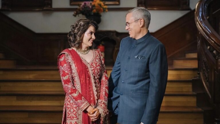 J&K Chief Minister Omar Abdullah Ties the Knot With Nidhi Razdan