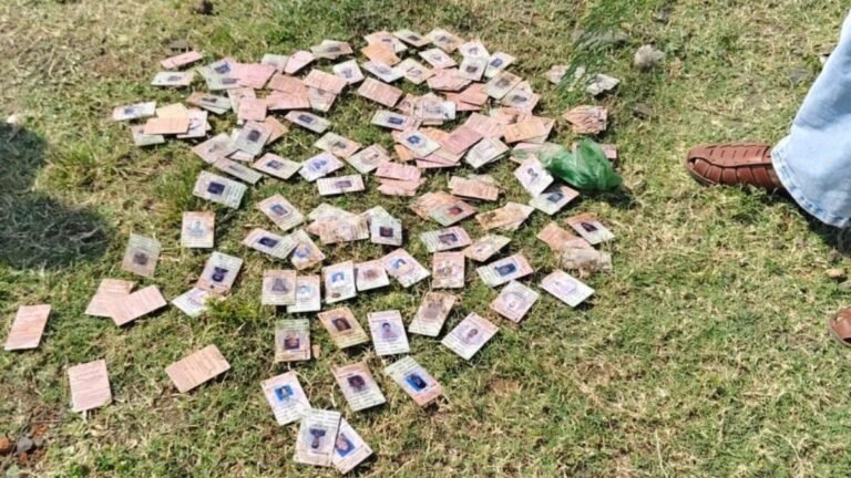 343 Voter ID Cards Found on Narmada Riverbank in Madhya Pradesh, Congress Seeks FIR