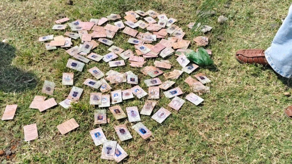 343 Voter ID Cards Found on Narmada Riverbank in Madhya Pradesh, Congress Seeks FIR
