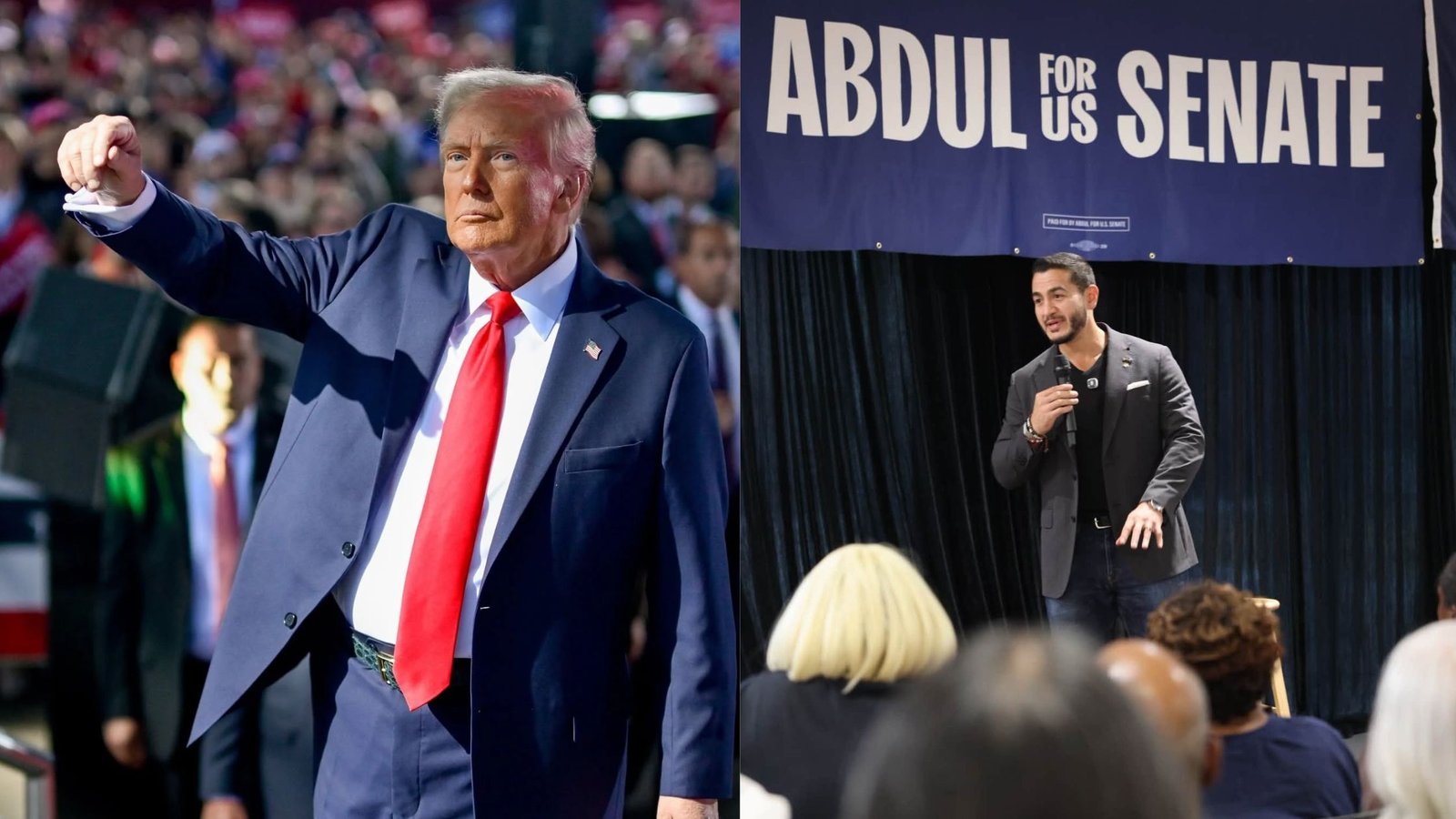 Trump Calls Muslim Senate Candidate Abdul El-Sayed a ‘Jihadist’ at Michigan Rally